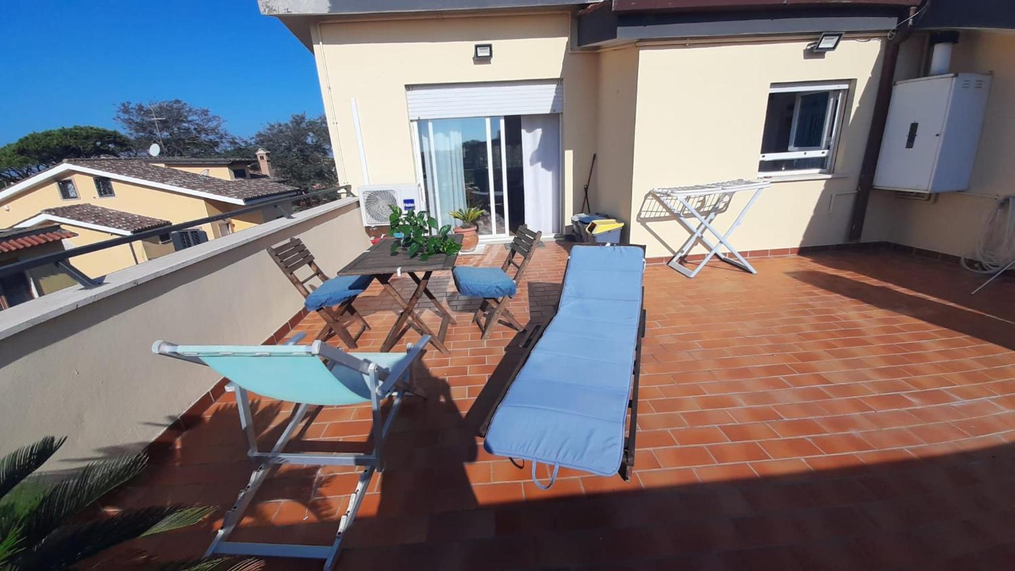 Apartamento La Terrazza Sul Faro Fiumicino Exterior foto