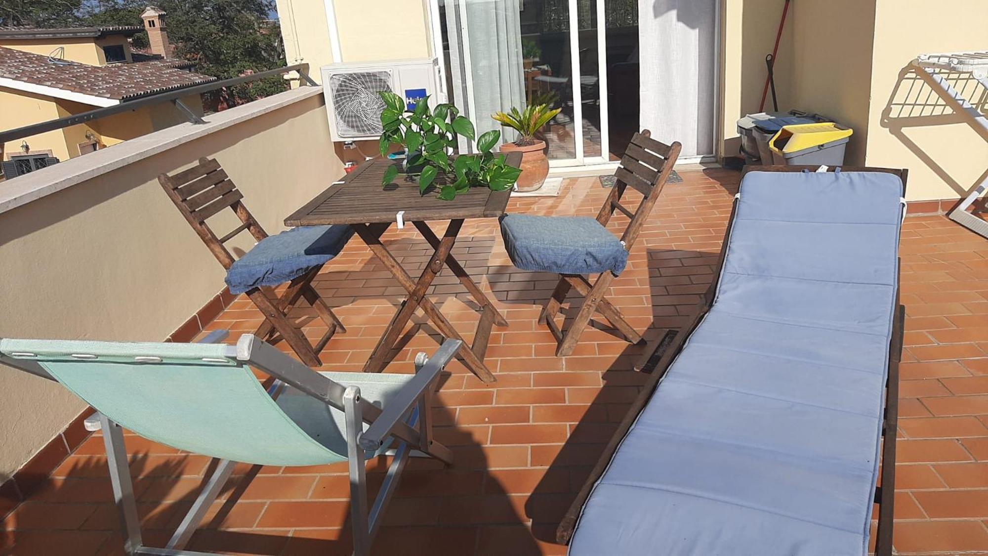 Apartamento La Terrazza Sul Faro Fiumicino Exterior foto